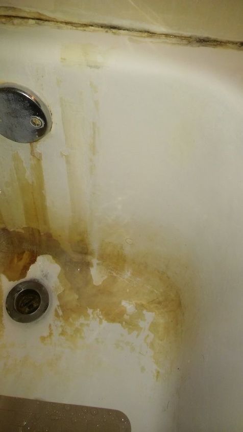 q how can i remove lime scale in my bathtub