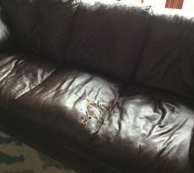 Refinish leather online couch