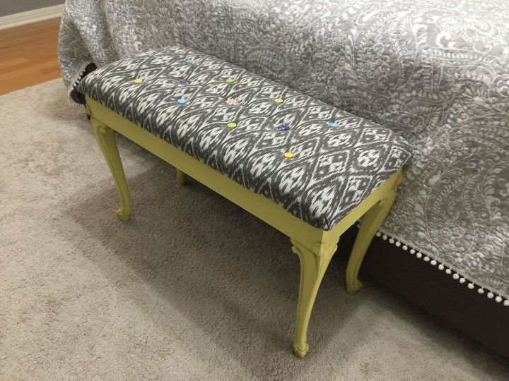 Old Piano Bench Makeover Hometalk