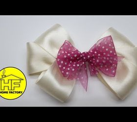 how to make hair bow how to make a bow out of ribbon easy