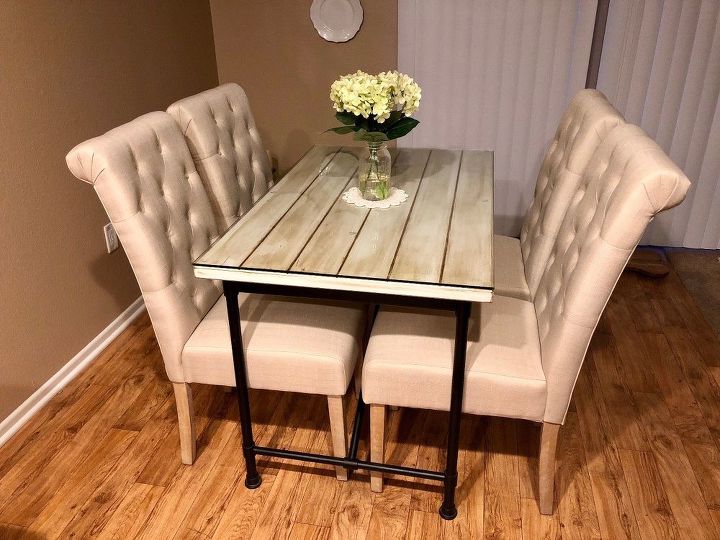 diy ikea hack desk dining table makeover