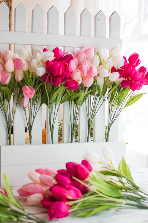 a sweet spring wreath