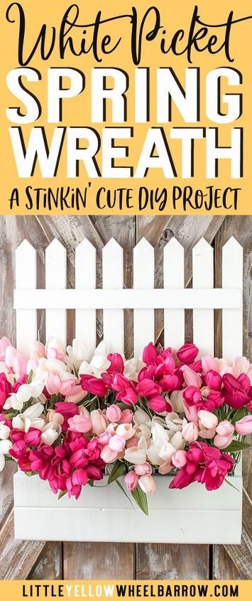 a sweet spring wreath