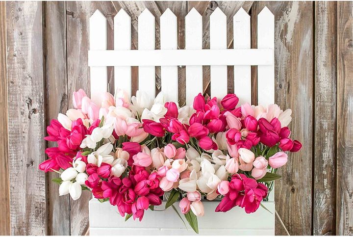 a sweet spring wreath