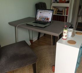 homemade library table