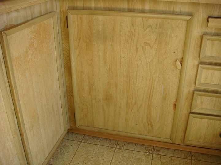 is safe to remove and replace particle board cabinet doors to paint