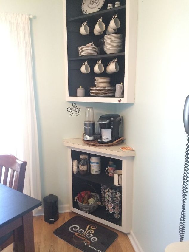 kitchen corner cubby update