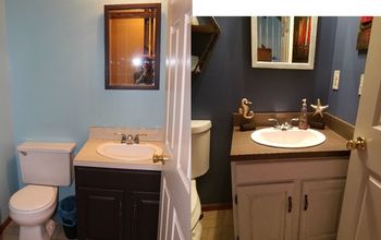 Updated Guest Bath - DIY With Just A Little Paint
