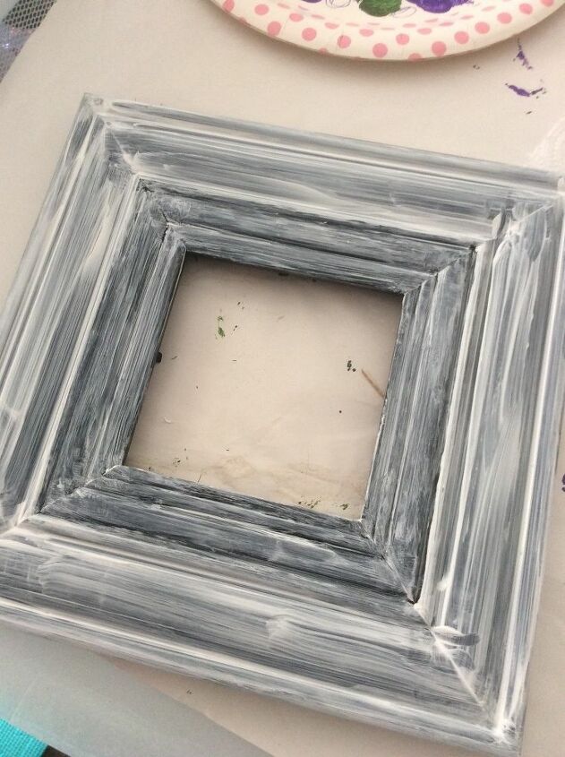 How To Make A New Frame Look Old Hometalk How To Make A New Frame Look Old