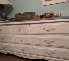 q indoor project to paint over a white latex painted dresser