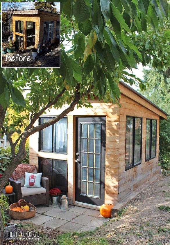 tour my boho style garden shed