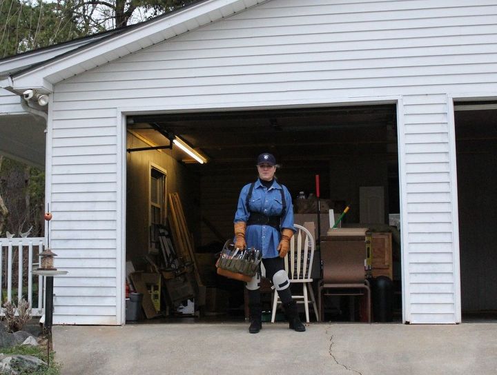 transforming your garage shop using what you already have, Suited up for the Three Day Project