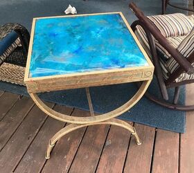 updated glass end tables