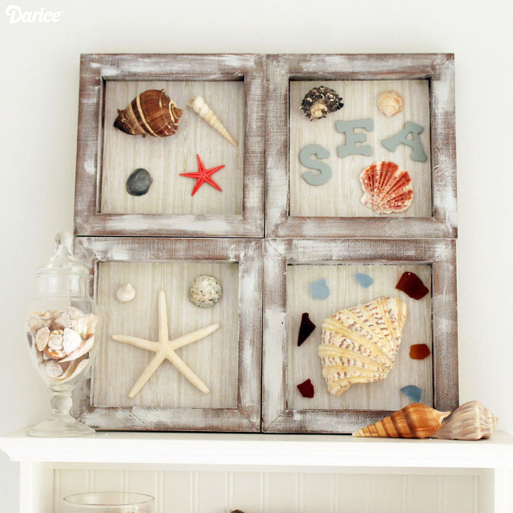 las mejores ideas de decoracin nutica para el hogar que puedes probar ahora mismo, DIY Caja de Sombras N uticas