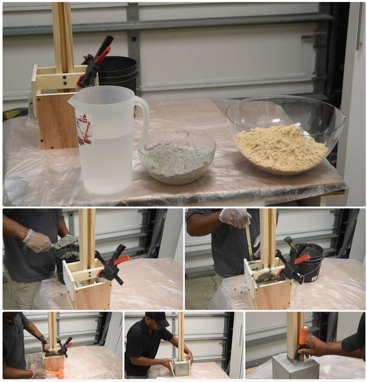 Diy Concrete And Wood Led Floor Lamp Hometalk - Floor Lamp Concrete Base Repair Diy Concrete And Wood Led Floor Lamp Hometalk - Floor Lamp Concrete Base Repair