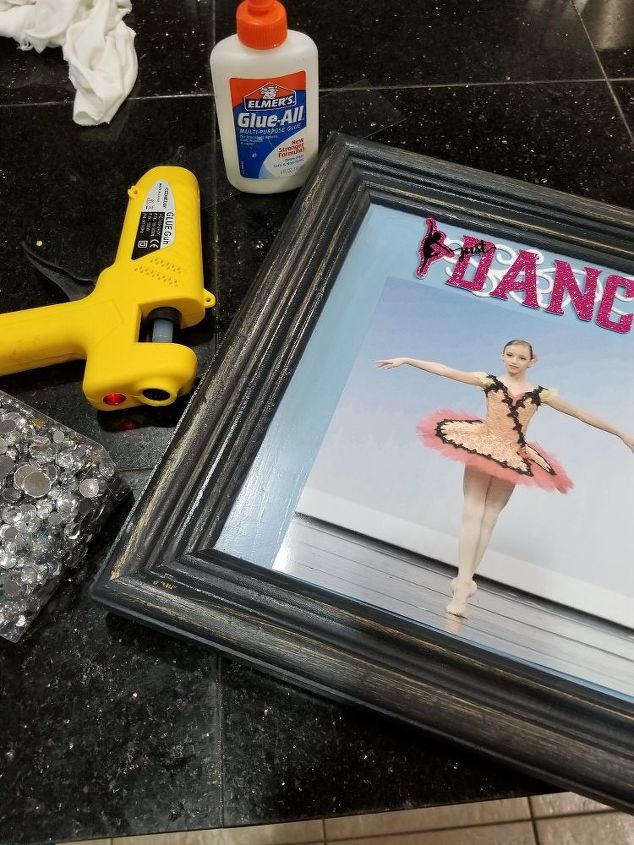 picture frame from cabinet