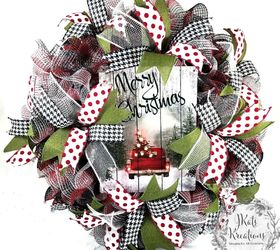 deco mesh wreath