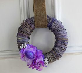 beautiful easter spring wreath for only 3