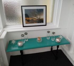 simple to make entrance way table