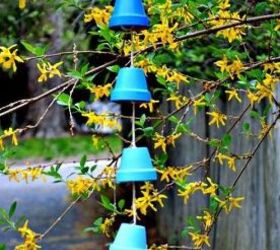s 22 clever wind chimes you can make, Ombre Terra Cotta Wind Chime