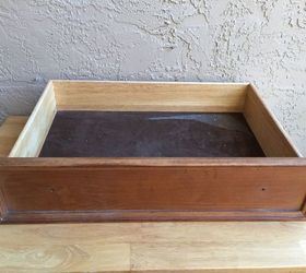 discarded drawer to wall craft organizer, Rescued Cabinet Drawer