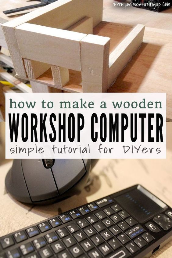 how to build a computer from scrap wood