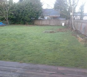 ideas on what to do with a 7000 sq foot back garden on a budget