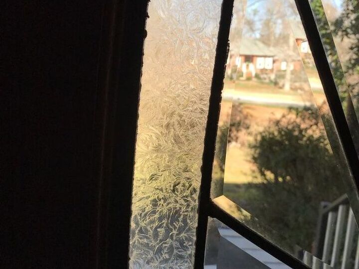 q how do i go about replacing a broken panel of glass on a front door