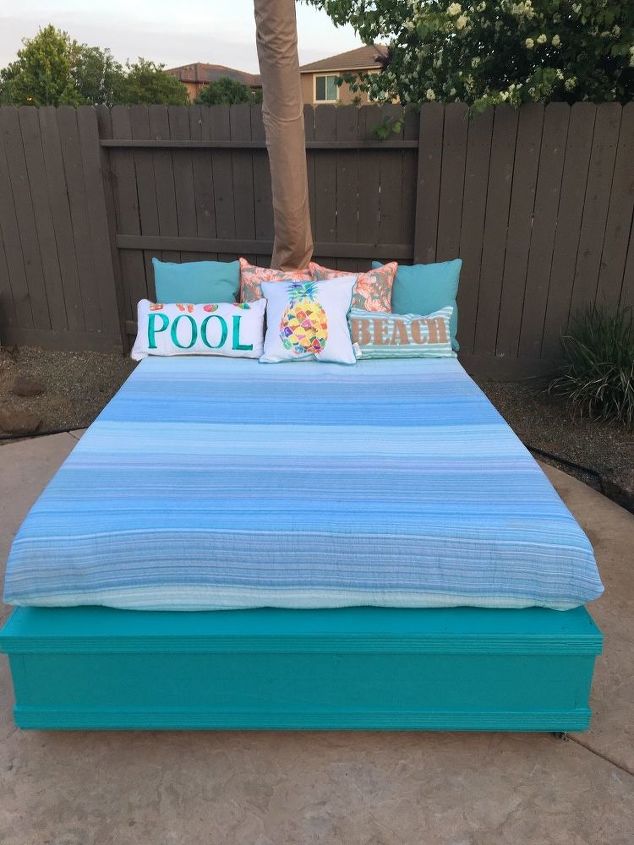 Outdoor Beach Bed Hometalk, Outdoor Beach Beds
