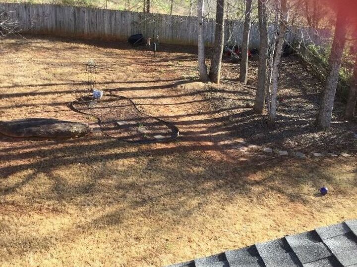 q the grass in my yard in thinning due to rain run off