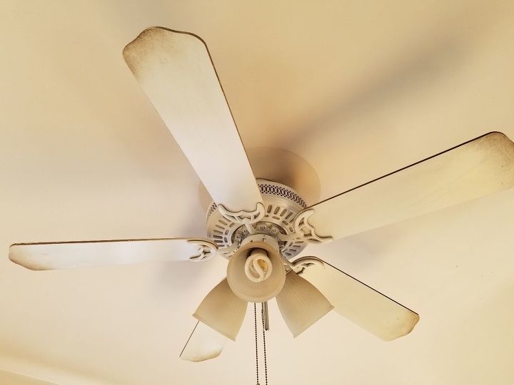 painted ceiling fan