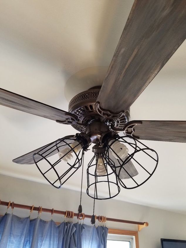How To Paint A Diy Ceiling Fan Hometalk