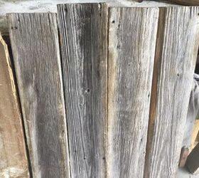 trash to treasure hutch bottom gets a farmhouse makeover, Look at all the weathered goodness