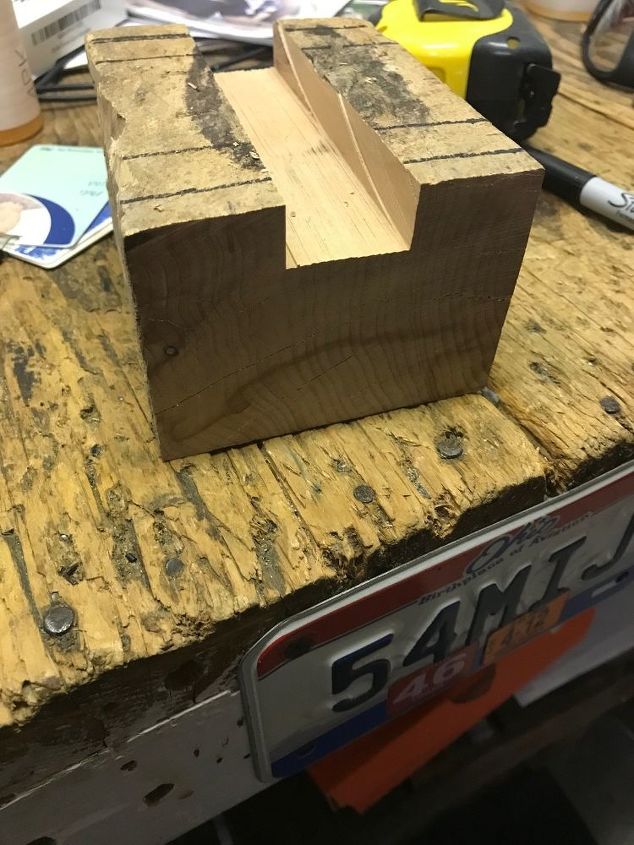 Home Made Floor Jack Adapter For Motorcycle Maintenance Hometalk