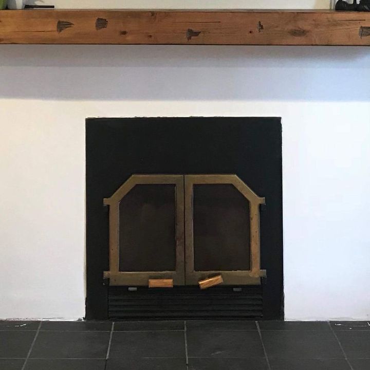 a fireplace makeover
