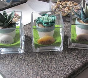 make decorative planters using supplies from the dollar store