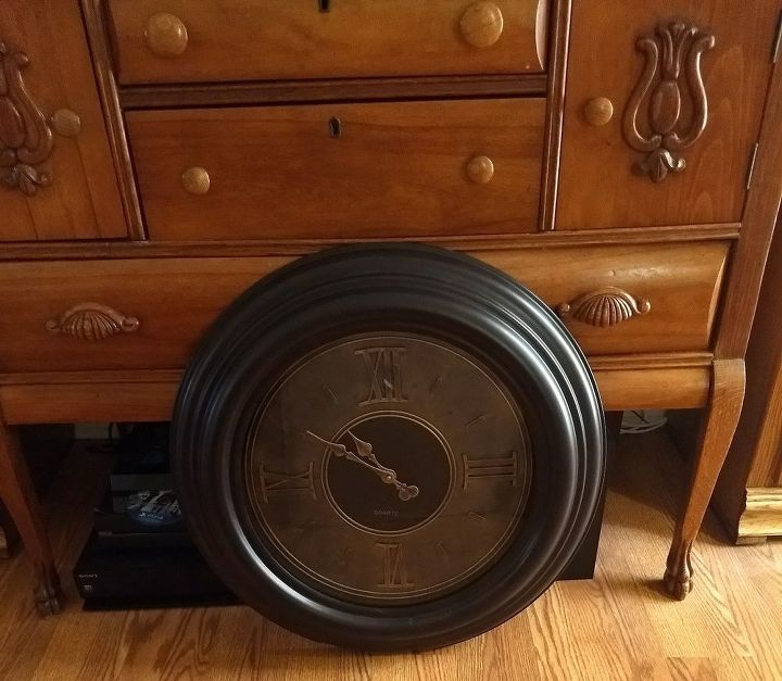 suggestions on repairing a wall clock frame