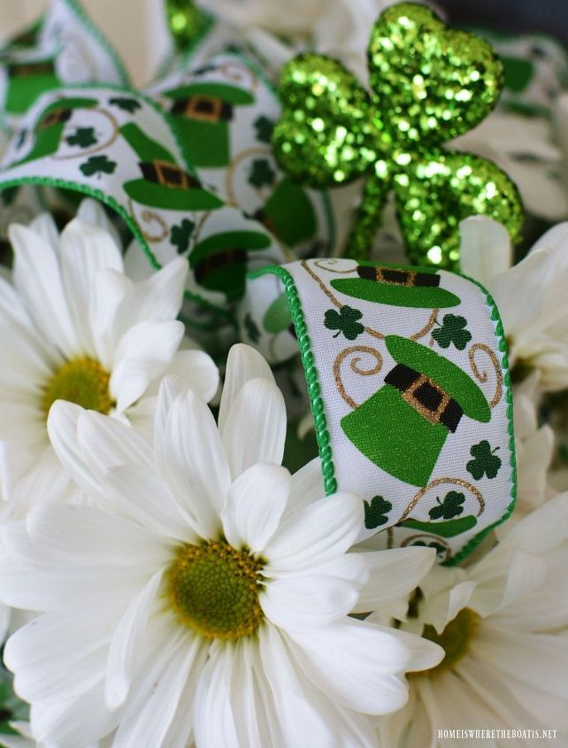 st patrick s day centerpiece blooming and edible leprechaun hat