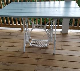 porch table and chairs, Finished