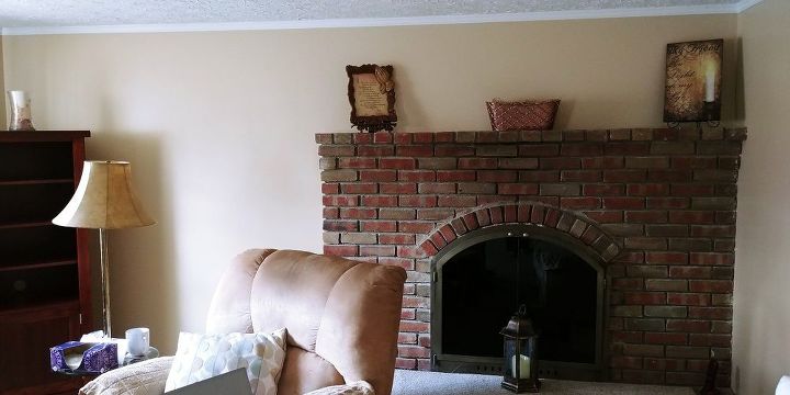 q what to do with a fireplace in the corner of a room