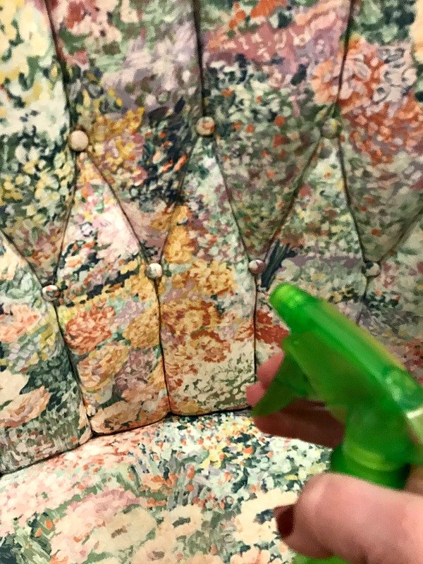 how to paint upholstery