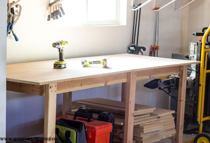 two hour diy workbench free plans