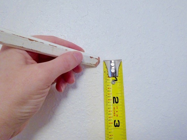 how to install open shelves in a nook