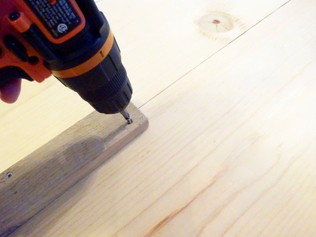 how to install open shelves in a nook