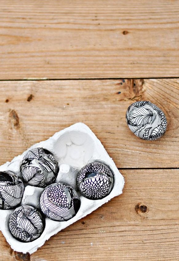 ovos de pscoa marimekko estilo escandinavo