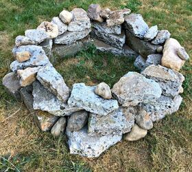 upgrade your backyard with these 30 clever ideas, Make a recycled concrete fire pit