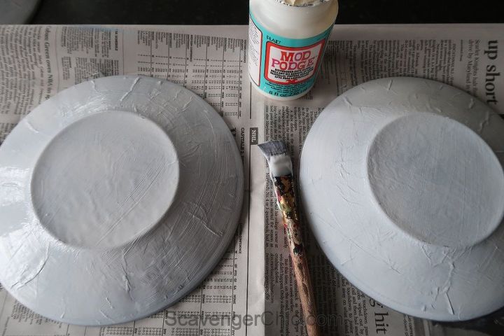 pottery barn knockoff clock plates