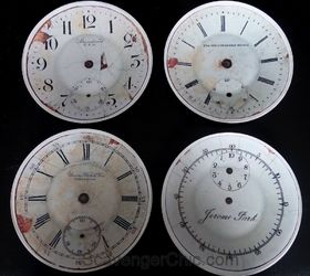 Pottery Barn Knockoff Clock Plates