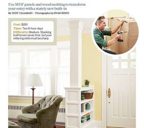 How To Create A Foyer When There Isn T One Hometalk