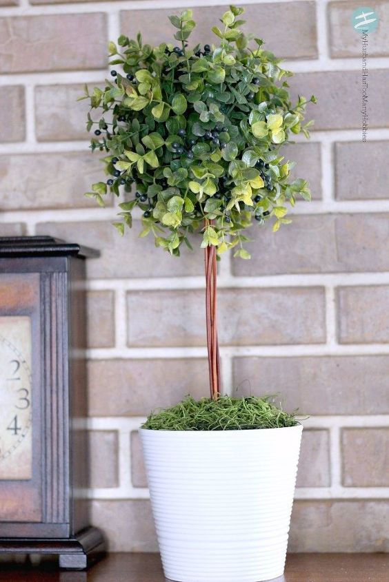 diy topiary trees